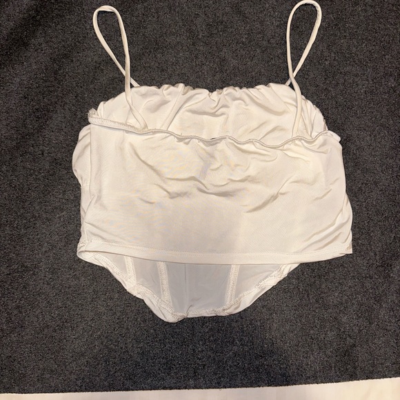 Cropped corset top - Picture 2 of 2